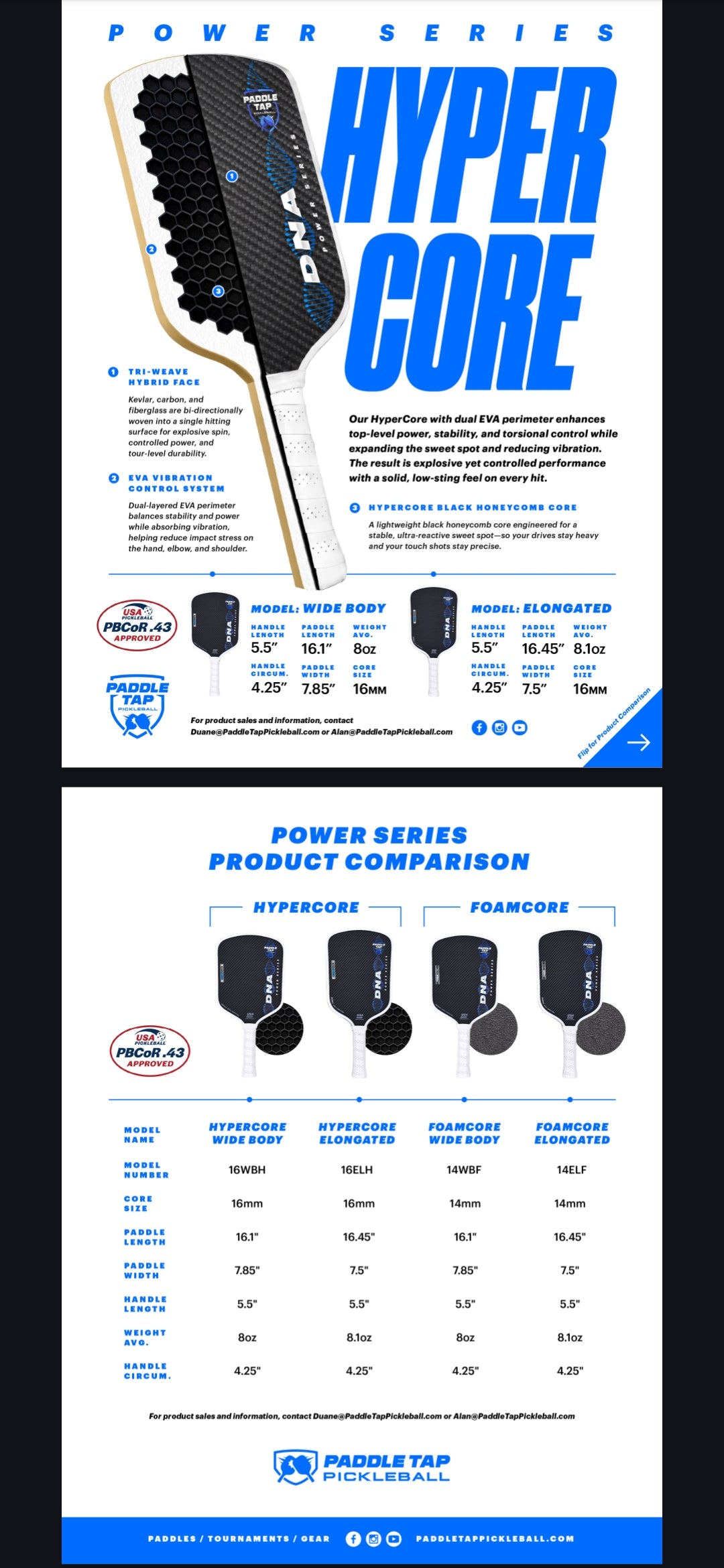 DEMO DEMO DNA Power Series HyperCore Elongated 16mm (Now shipping)