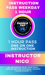 Instruction by Nico 1 hour AM Pass 1 hour instruction