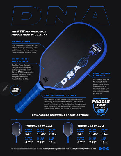 DNA 14mm Control Series Pickleball Paddle