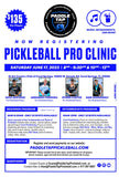 Pro Paddle Tap Clinic 8:00am-9:30am Saturday, June 17th