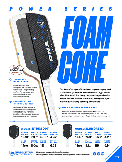DNA Power Series FoamCore Paddle – 14mm