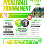 INDOOR Pickleball Tournament April 26th-27th $7,000 Prize Pool Money!