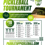 Indoor Pickleball Tournament. Aug 23rd-25th @ Rally Club Boynton Beach, FL - REGISTRATION CLOSED.  Email if interested in available divisions below..